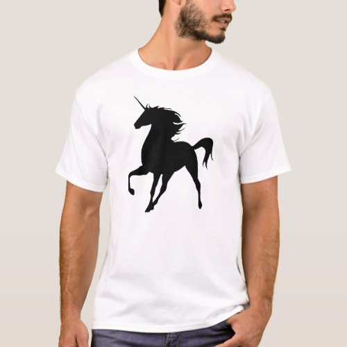 Black Unicorn Silhouette Shirt