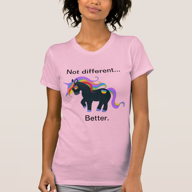 Black Unicorn T-Shirt (Front)