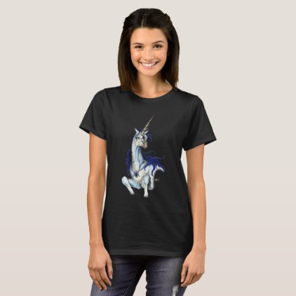Black unicorn TShirt