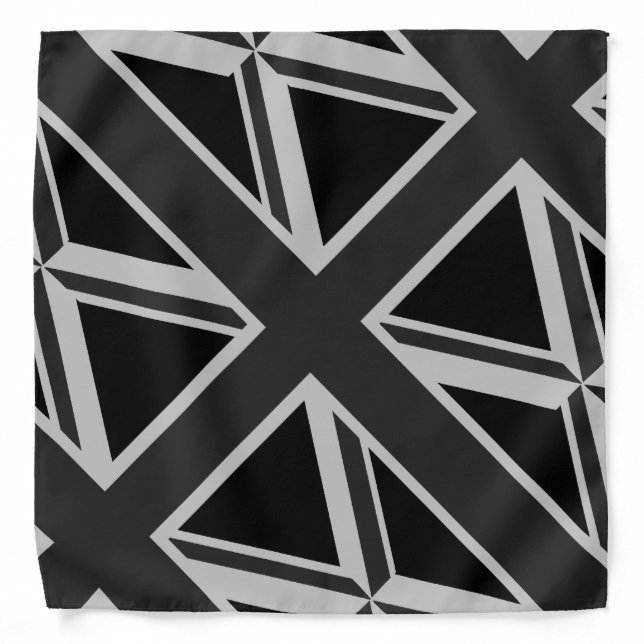 Black Union Jack Bandana (Front)