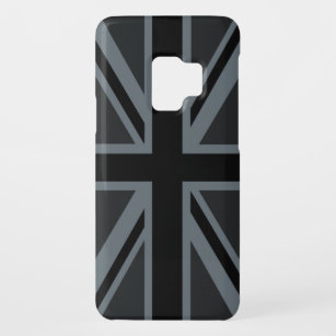 Black Union Jack British Flag Decor Case-Mate Samsung Galaxy S9 Case