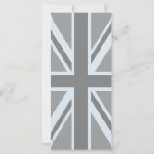Black Union Jack British Flag Design Customize it (Back)