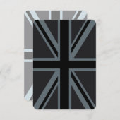 Black Union Jack Flag Design (Front/Back)