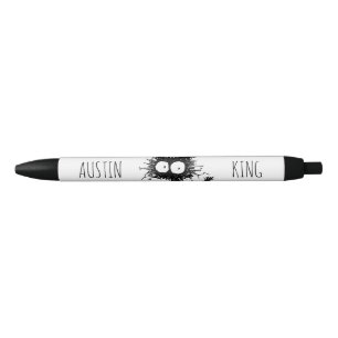 Black Unkempt Kitten GabiGabi Pen