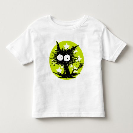 Black Unkempt Kitten Gabigabi Toddler T-shirt