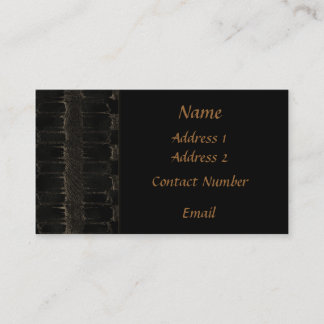 Black Velvet Business Card