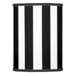 Black Vertical Stripes Lamp Shade at Zazzle