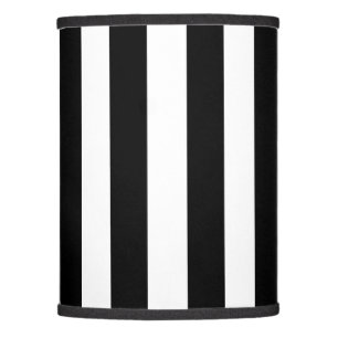 Black Vertical Stripes Lamp Shade