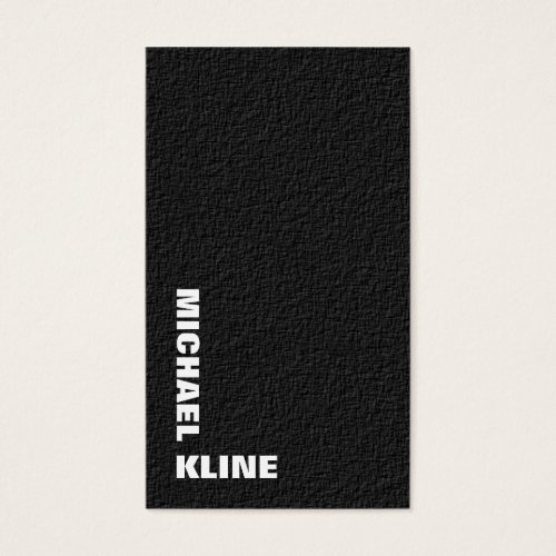 Black vi business card templates