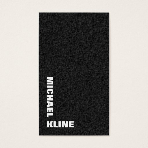 Customizable Black vi business card templates
