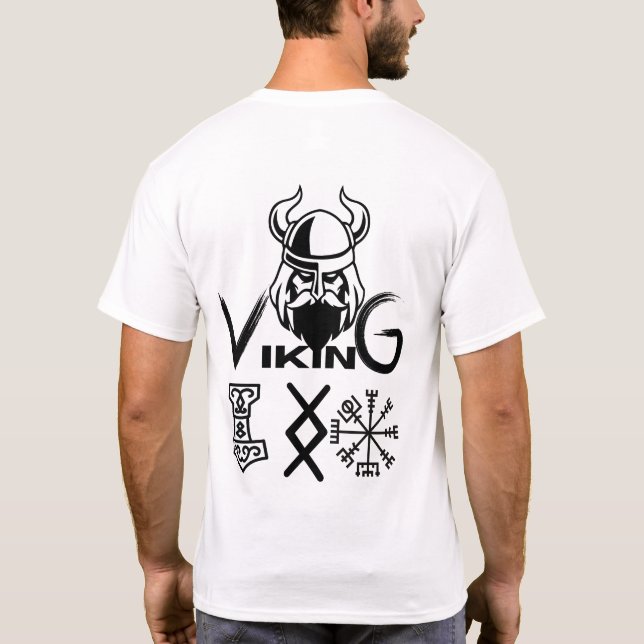 BLACK VIKING T-Shirt (Back)