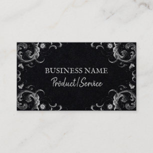 Black Vintage Business Card