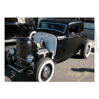 Black Vintage Hot Rod Cards