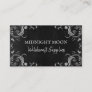 Black Vintage Spell And Witchcraft Supply Business Card