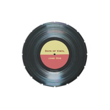 Black Vinyl Music Record Label Candy Tin by DigitalDreambuilder at Zazzle