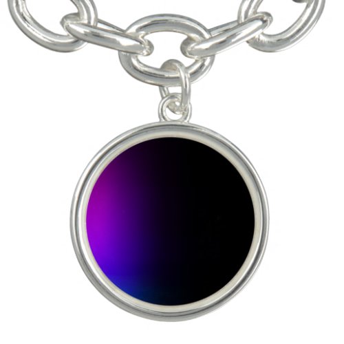 Black Violet Gradient Glow Bracelet