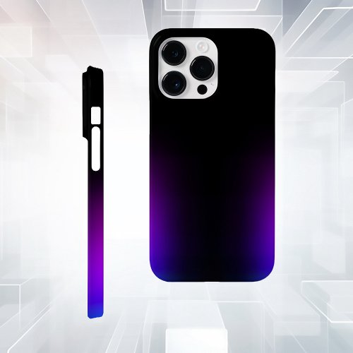 Black Violet Gradient Glow Case_Mate iPhone 14 Pro Max Case