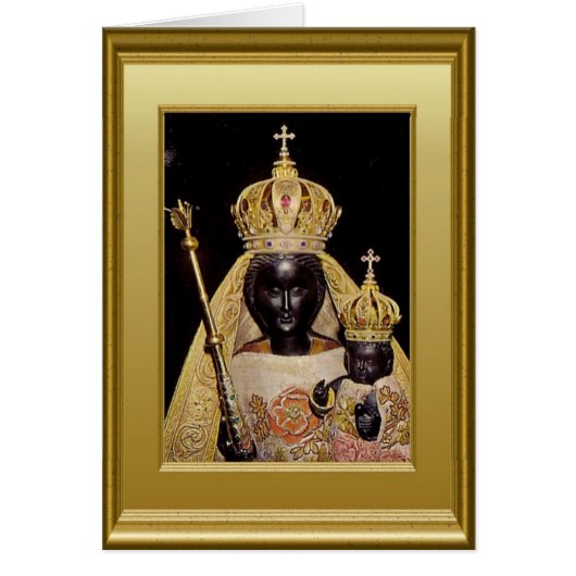 Black Virgin Mary and child Jesus (Front)