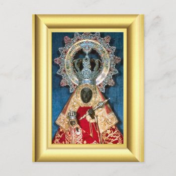 Black Virgin Mary Postcard by allchristian at Zazzle