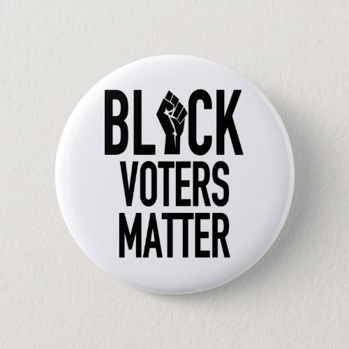 black voters matter button