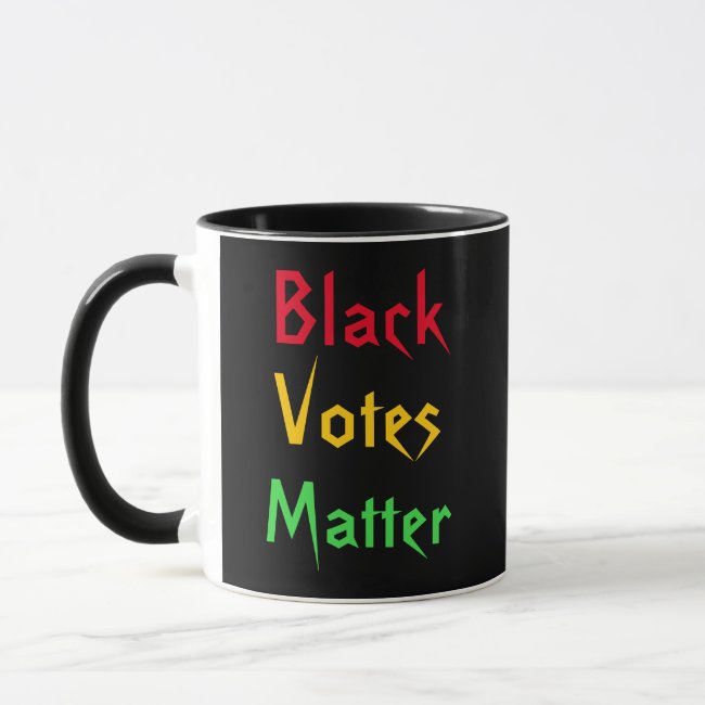 Black Votes Matter Mug