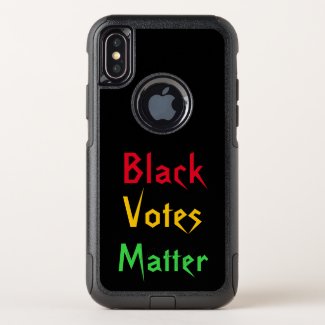 Black Votes Matter OtterBox iPhone X Case