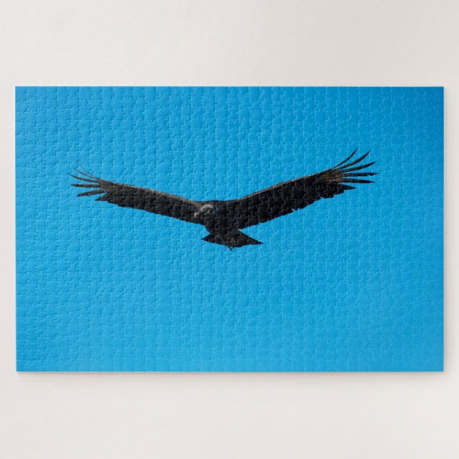 Black Vulture Jigsaw Puzzle (Horizontal)