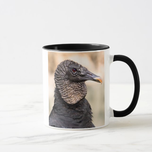 Black Vulture Mug (Right)