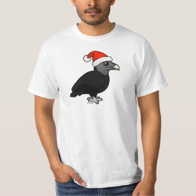 Black Vulture Santa T-Shirt