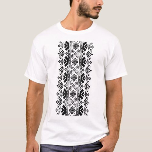 Black Vyshivanka T_Shirt