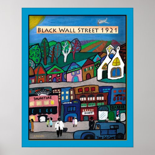 Black Wall Street Poster