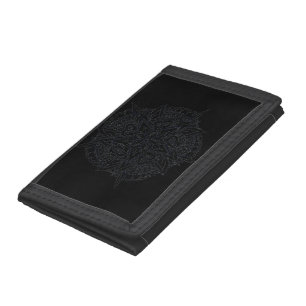 black wallet