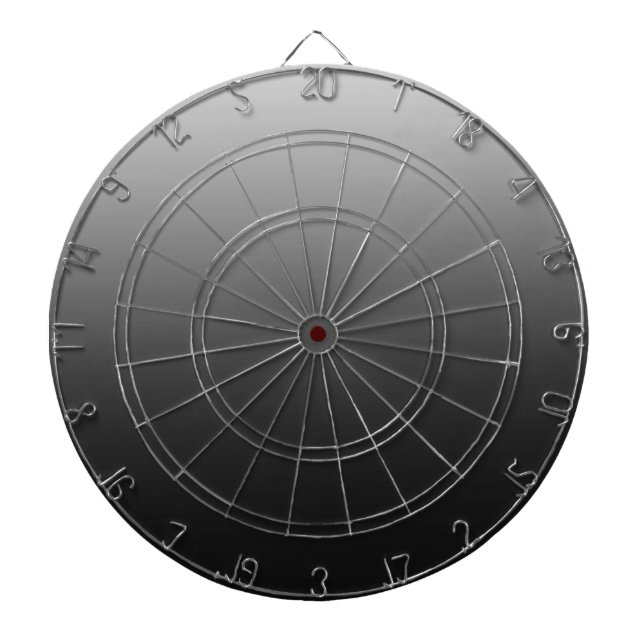 Black Wallpaper Dart Board (Front)