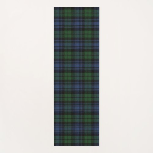 Black Watch Ancient Original Scottish Tartan Yoga Mat