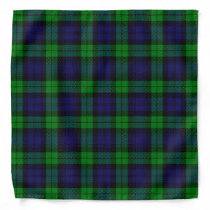 Black Watch Campbell Tartan Bandana