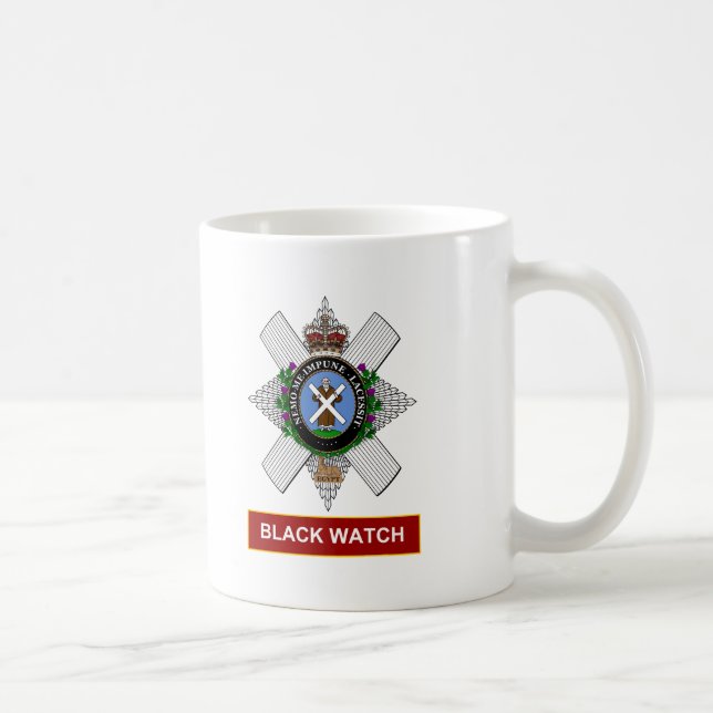 Black Watch Coffee Mug (Right)