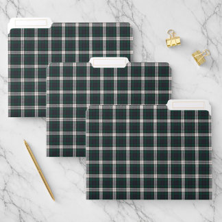 Black Watch Dress Modern Original Scottish Tartan File Folder