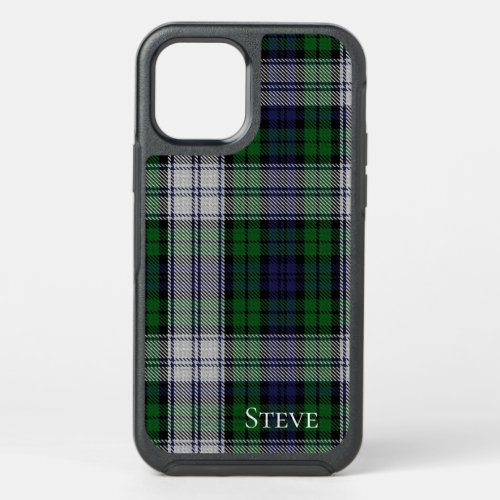 Black Watch Dress Tartan Plaid OtterBox Symmetry iPhone 12 Pro Case