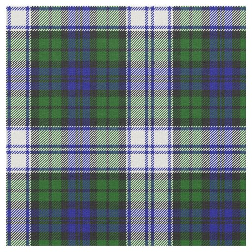 Black Watch Fashion Tartan Print Fabric