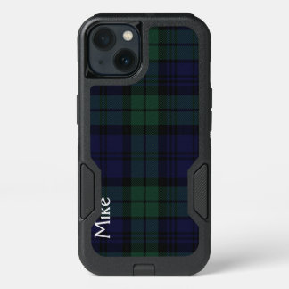 Black Watch Plaid Otterbox Samsung S6 Edge Case