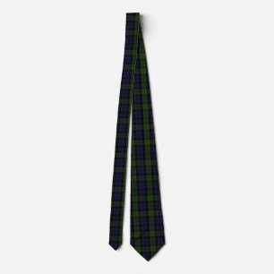 Black Watch Plaid Tie
