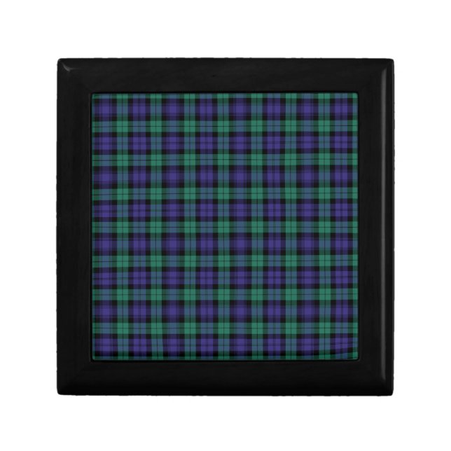 Black Watch Scottish Tartan Gift Box (Front)