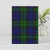 Black Watch Tartan Blue Green Plaid (Standing Front)