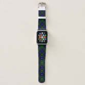 Black Watch Tartan Plaid Apple Watch Band Zazzle