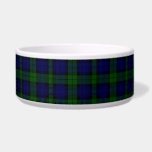 Black Watch Tartan Blue Green Plaid Bowl<br><div class="desc">Black Watch Clan Tartan Blue Green Plaid</div>