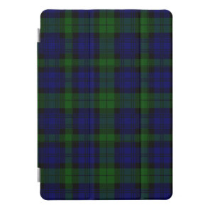 Black Watch Tartan Blue Green Plaid iPad Pro Cover
