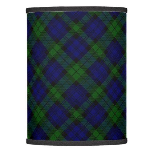 Black Watch Tartan Blue Green Plaid Lamp Shade