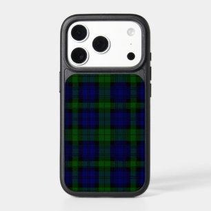 Black Watch Tartan Blue Green Plaid iPhone 17 Pro Case
