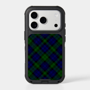 Black Watch Tartan Blue Green Plaid iPhone 17 Pro Case