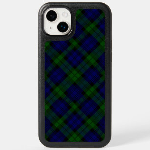 Black Watch Tartan Blue Green Plaid OtterBox iPhone 14 Plus Case